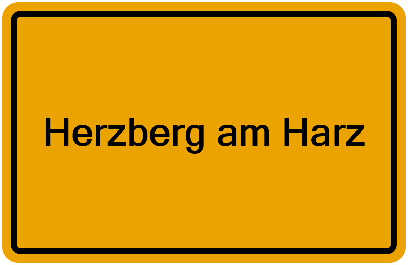 Handelsregisterauszug Herzberg am Harz